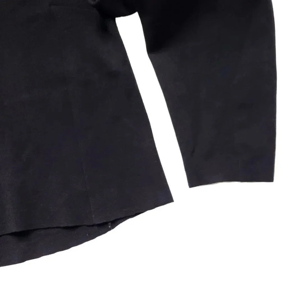 Scanlan Theodore Black Turtleneck Sweater Merino Wool Womens Medium - Picture 2 of 4